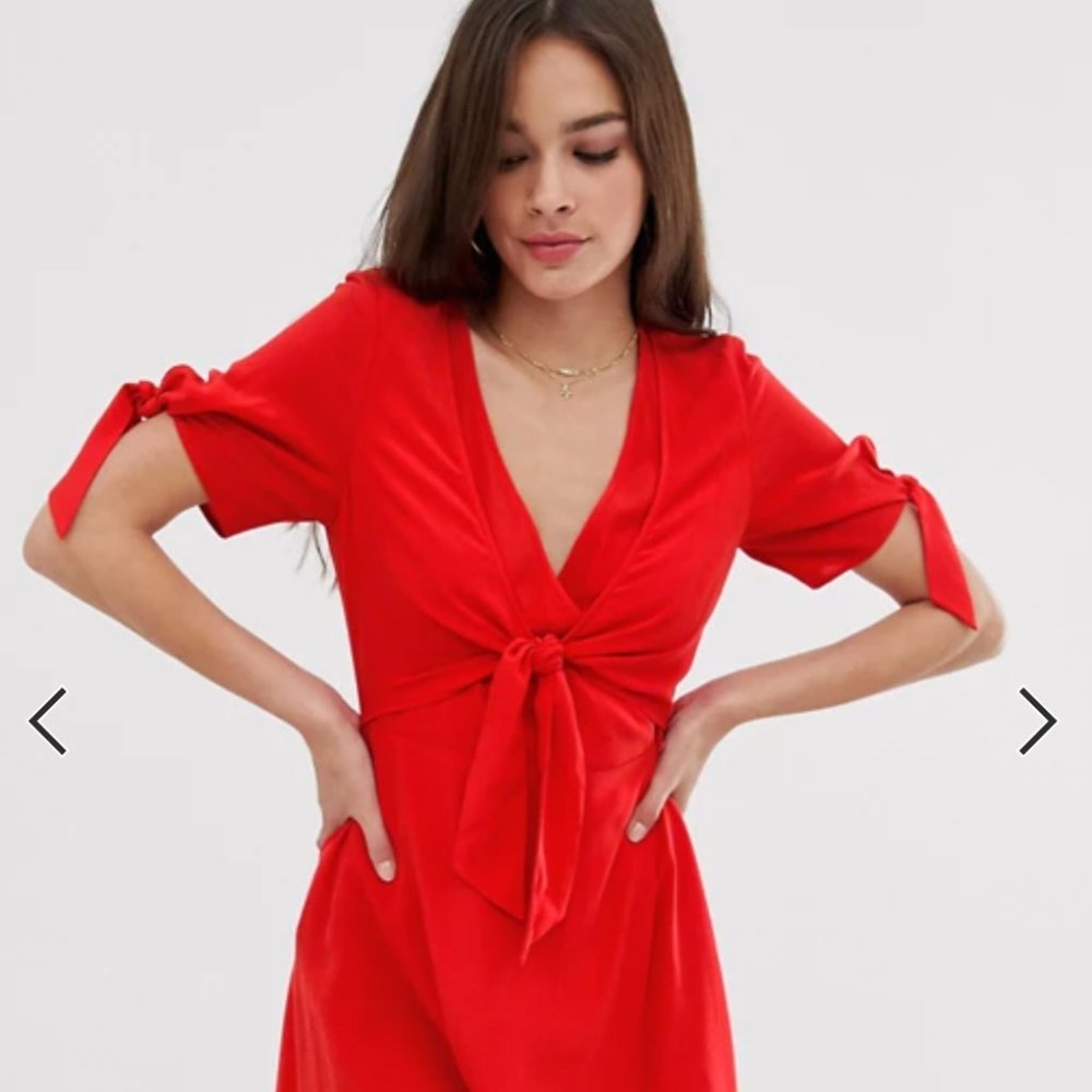 ASOS Double Wrap Sundress